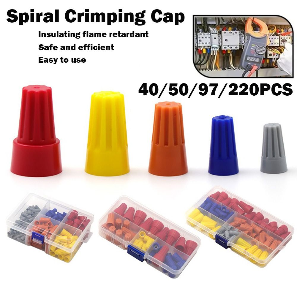 Wire Connector Cap - موصل سلك سريع الجوز موصلات الأسلاك