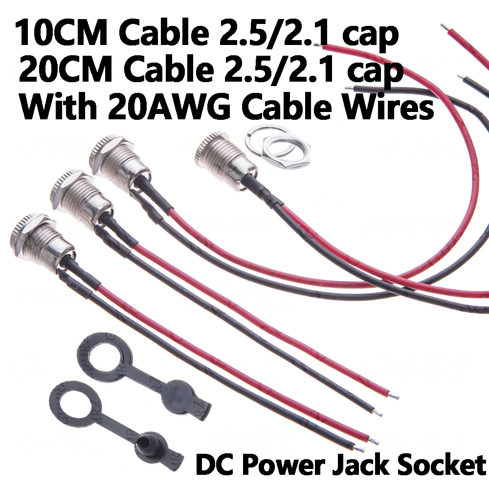 Wire Connector Cap - زوج واحد من موصلات الطاقة DC