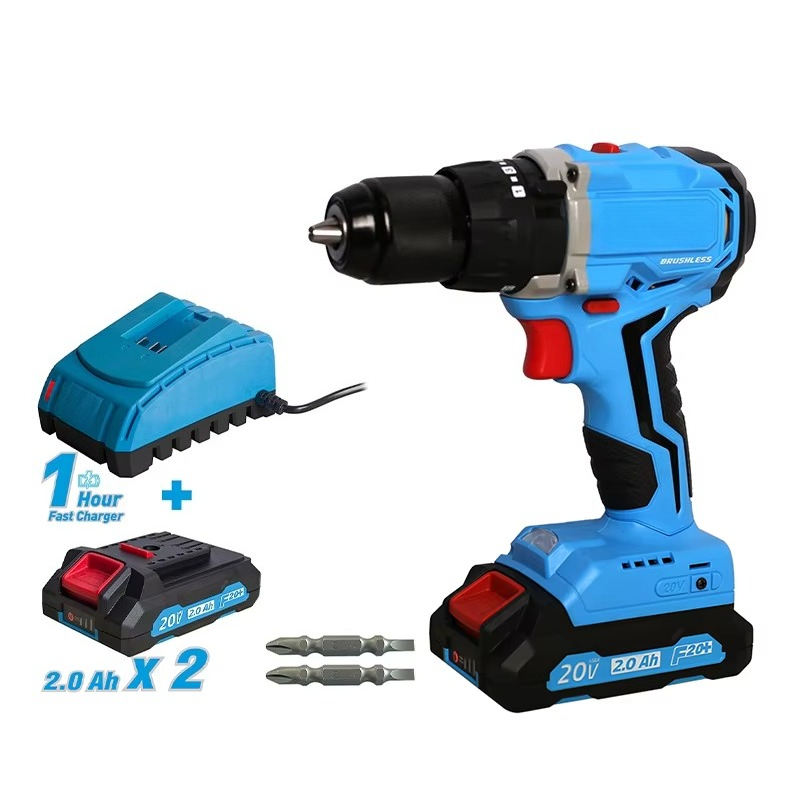Power Drill Cordless - مجموعة أدوات كهربائية لاسلكية 20 فولت