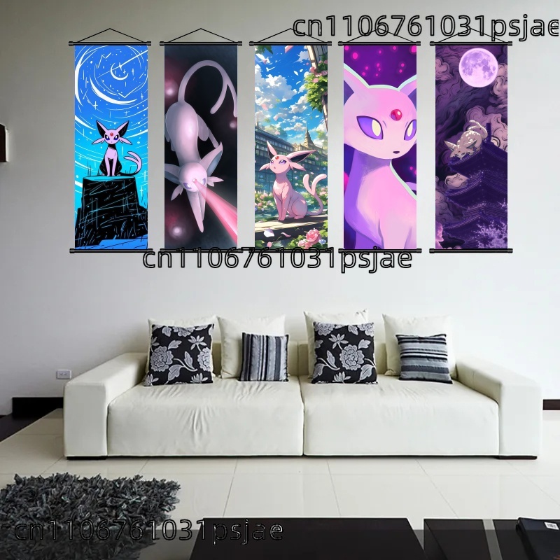 ديكورات Espeon Pokémon Scroll، - مراجعة Home Improvement Furniture وسعره