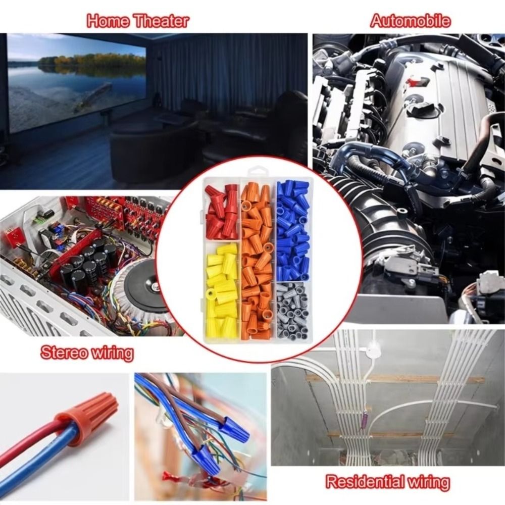 موصل سلك سريع الجوز موصلات الأ - مراجعة Wire Connector Cap وسعره