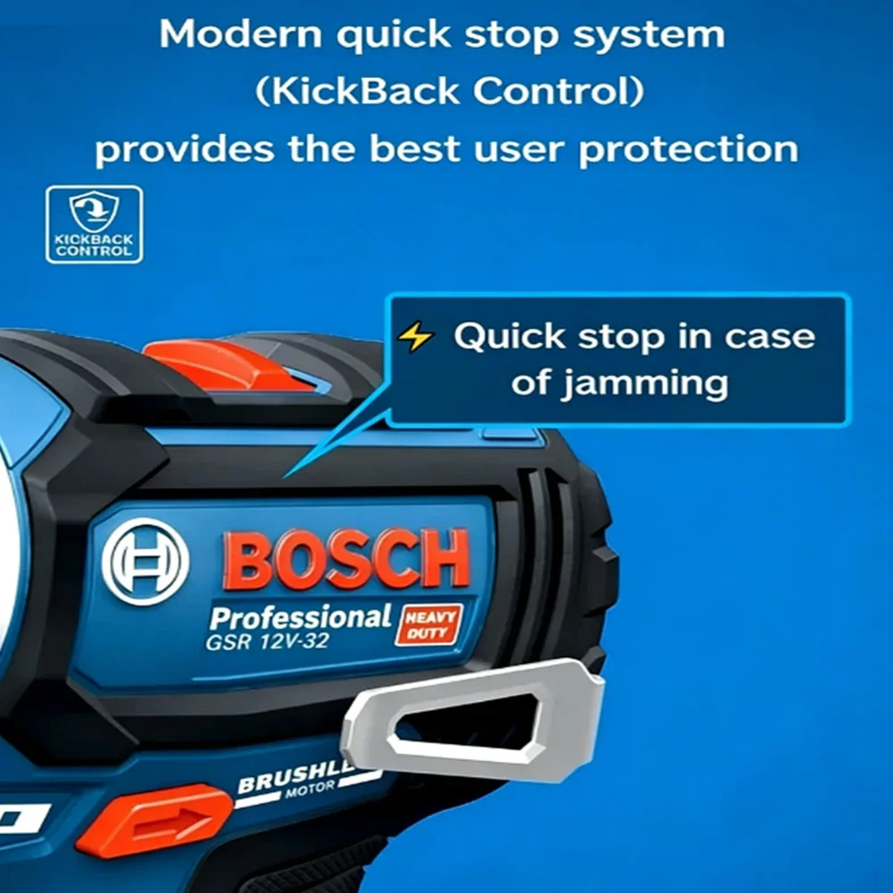 بوش بروفيشنال GSR 12V-32 مثقاب - مراجعة Power Drill Cordless وسعره