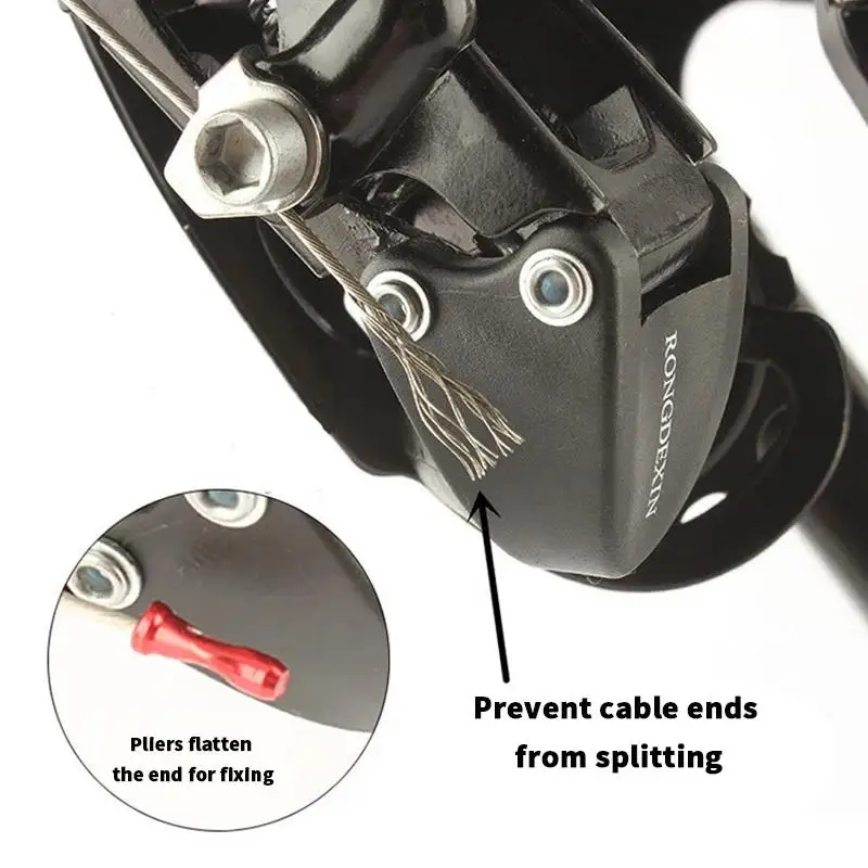 50/100 قطعة دراجة كابل نهاية ق - مراجعة Wire Connector Cap وسعره