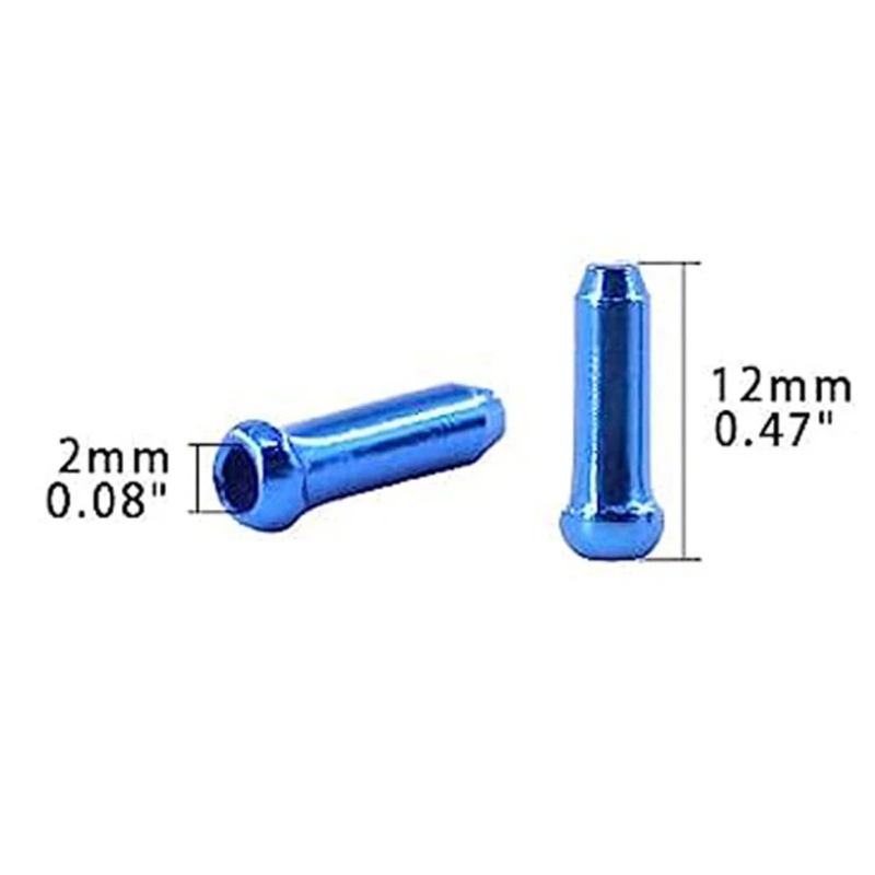 50/100 قطعة دراجة كابل نهاية ق - مراجعة Wire Connector Cap وسعره