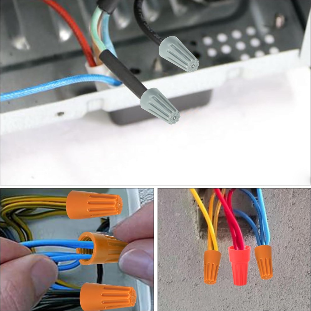 345 قطعة غطاء العقص موصل سلك س - مراجعة Wire Connector Cap وسعره